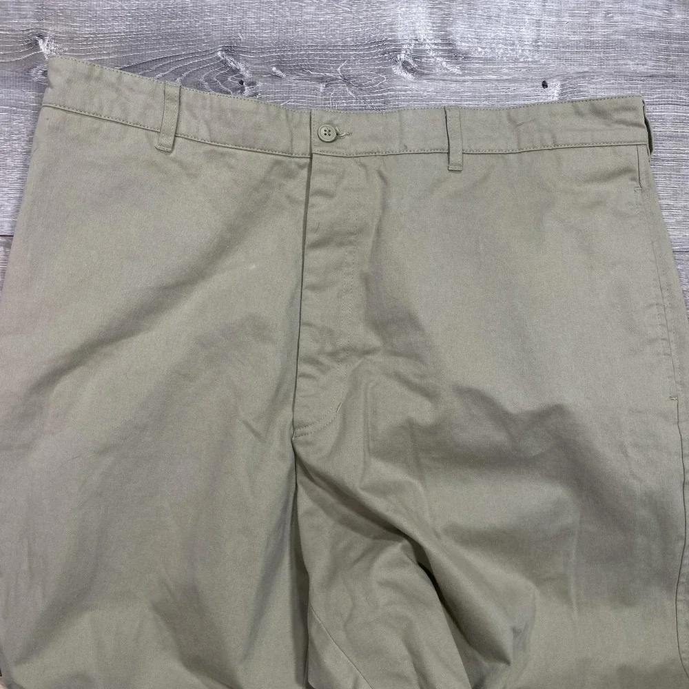 Atlantic Rancher Pants Mens 40x26 Beige Cotton Chino Straight Leg Casual‎ Twill